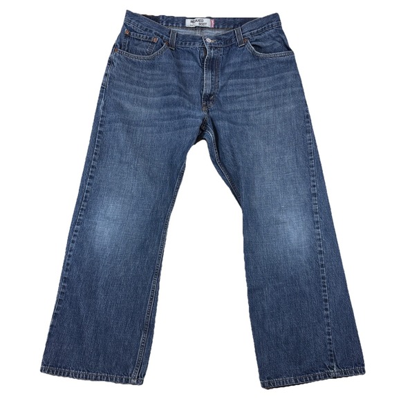 Levi's Other - Levis 557 Jeans Mens 38x30 Bootcut Relaxed Dark Blue Wash Baggy Y2K VTG Loose